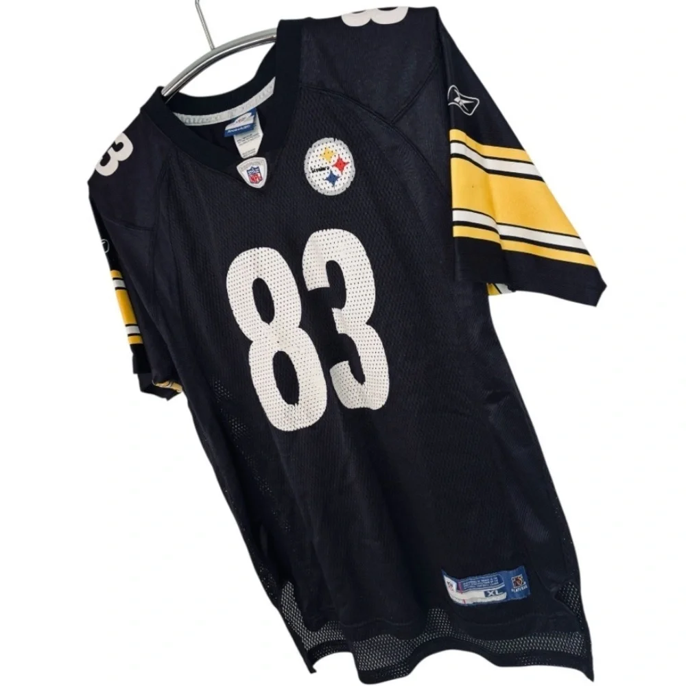 NFL + Reebok Pittsburgh Steelers Heath Miller #83 Kids Football Jersey Size XL